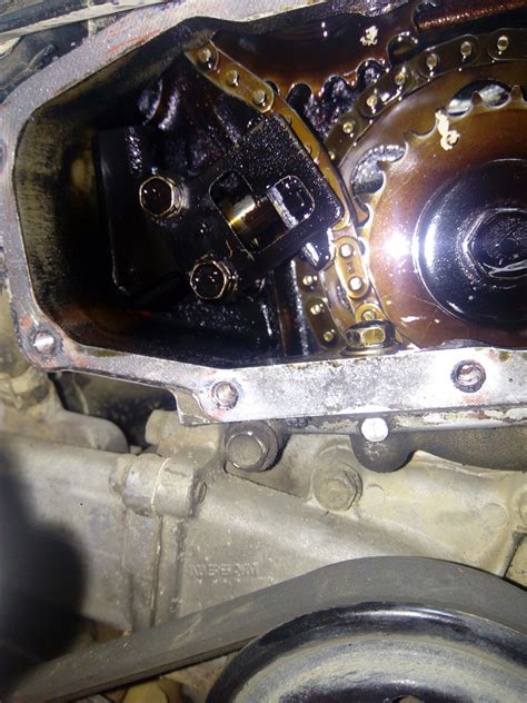 Замена верхней цепи GA15de — Nissan Sunny (B14), 1,5 л, 1997 года ...