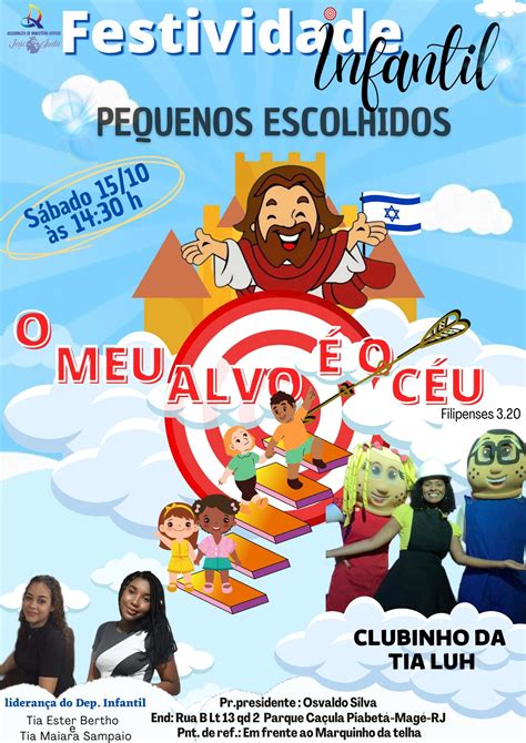 Festividade Infantil Meu Alvo O C U Desenhos De Profiss Es