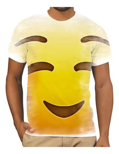 Camisetas Camisa Emoji Emojis Carinhas Personalizada Hd 01 Parcelamento Sem Juros