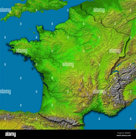 France Satellite Image Hi Res Stock Photography And Images Alamy