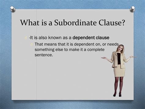 PPT - The Subordinate Clause: PowerPoint Presentation, free download ...