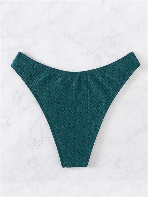 Долнище на бански Solid Textured Bikini Panty EMMA