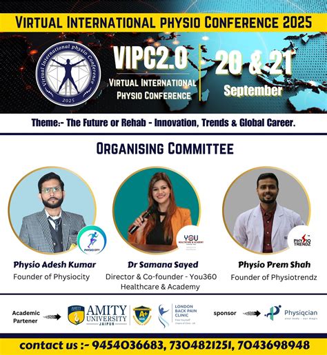 Physio - 🎉 Get Ready for the Virtual International Physio Conference