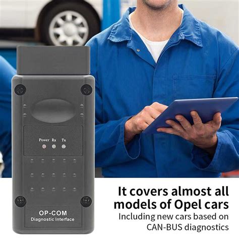 Диагностика Opel OBD 2 V1.99 CANBUS четец на кодовечип скенер OP COM гр ...