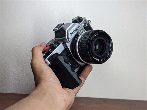 3d Printed Nikon Fm Fm2 Fe Fe2 Grip Photography Photography Accessories Other Photography