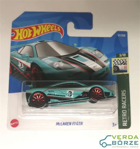 Hot Wheels Mclaren F Gtr Aut Modell Neked