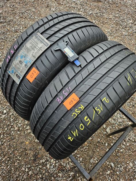 Opony letnie 215 50 17 Bridgestone Rsc Montaż Gratis Wysyłka 20zł