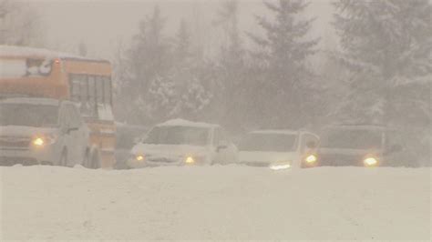 Winter arrives in Calgary, southern Alberta with snow, strong winds ...