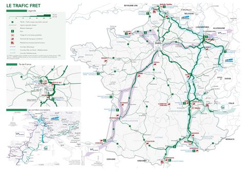 Les flux de transport combiné en France – GNTC | Groupement National