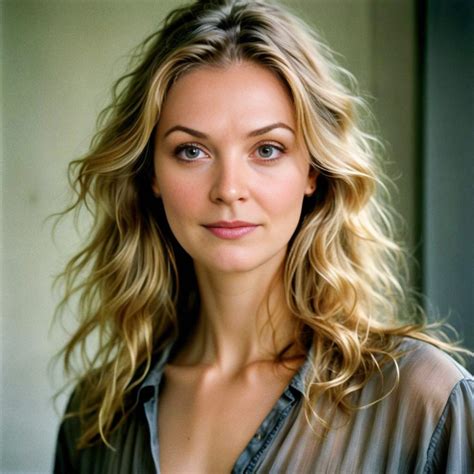 Portrait Of Confident Woman With Blonde Hair