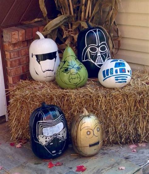 30 Star Wars Pumpkin Painting Homedecorish