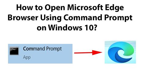 How To Open Microsoft Edge Browser Using Command Prompt On Windows