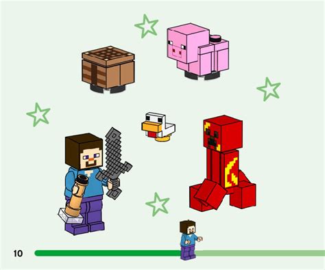 Lego 21177 The Creeper™ Ambush Instructions