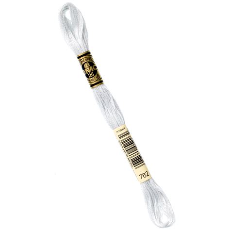 DMC Embroidery Floss - 762 Very Light Pearl Gray