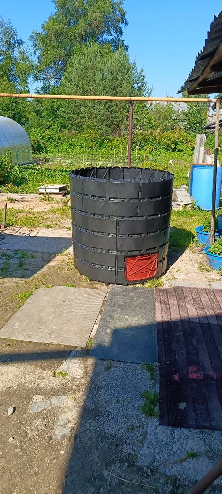 Компостер 1200л пластиковый садовый - купить с доставкой по выгодным ...