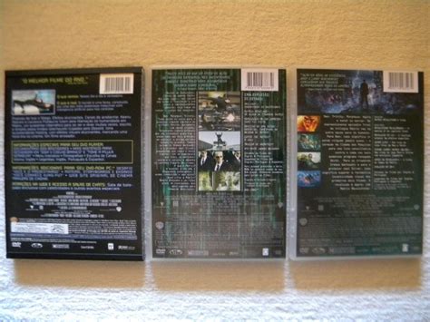 Dvds Matrix Matrix Reloaded Matrix Revolutions Originais Keanu