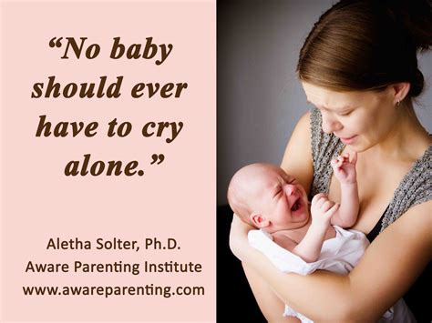 The Crying-in-Arms Approach for Helping Babies Sleep through the Night