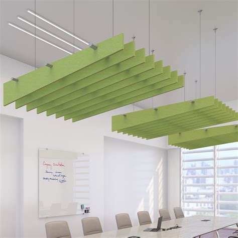 Echodeco Baffle Angle 84 W Acoustic Sound Baffles Ceiling Baffles