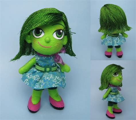 Disgust (Inside Out) plush by tstelles on DeviantArt