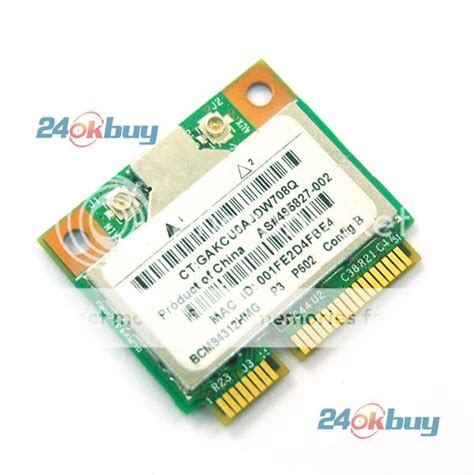 Dell Dw 1397 Wlan Mini Wireless Card Bcm94312hmg