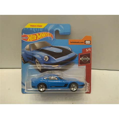 NISSAN FAIRLADY Z BLUE 5 5 NISSAN 1 64 HOT WHEELS BCN STOCK CARS