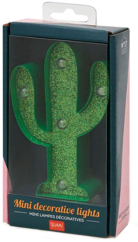 Мини Лампа Legami - Кактус - Книжарница Orange