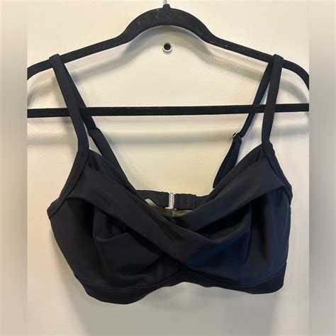 Athleta Swim Athleta Twister Bikini Bra Top Adjustable Straps Underwire Size Ddd Poshmark