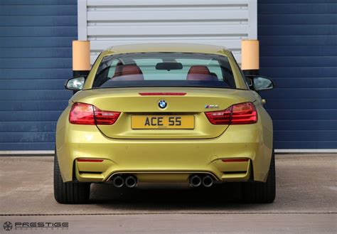 Acess Bmw M4 With Full Akrapovic Exhaust System Installed At Prestige Wheel Centre Prestige