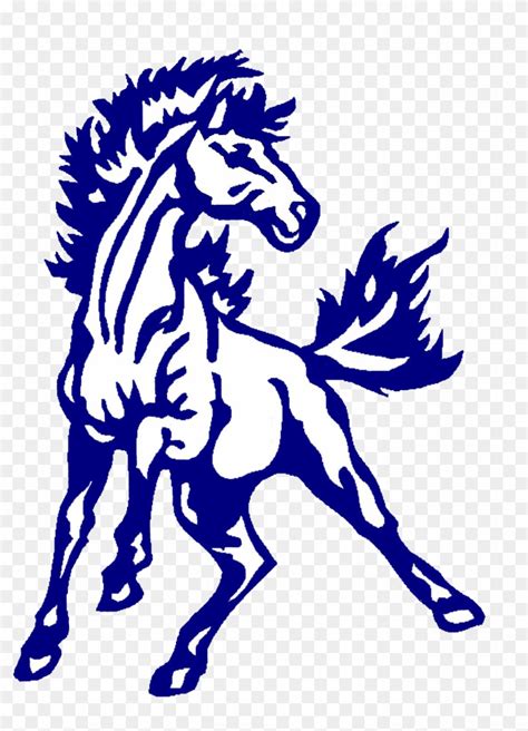Mustang Clipart Midland Mustang Mascot Clip Art Free Transparent