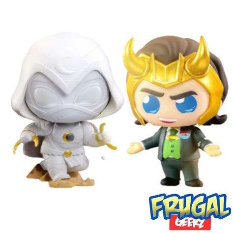 Hot Toys Cosbi Marvel Disney Plus President Loki And Moon Knight Set Unsealed Shopee