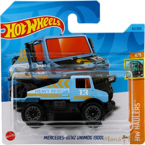Hot Wheels Hw Haulers Mercedes Benz Unimog Man Sh