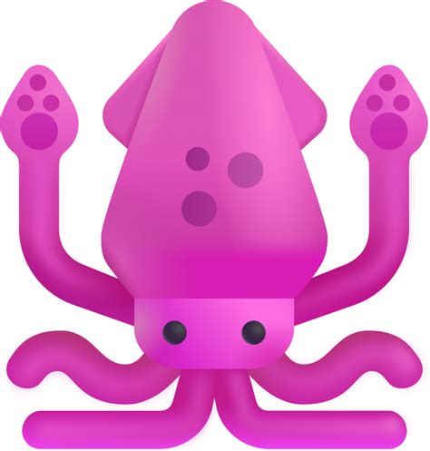 Squid Emoji Download For Free Iconduck