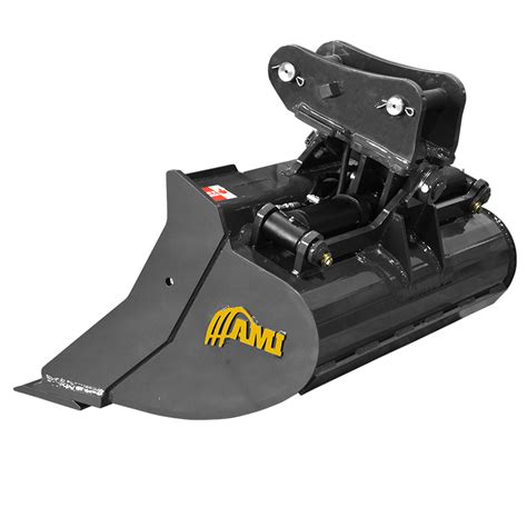 Hydraulic Tilt Ditch Cleaning Bucket AMI Attachments