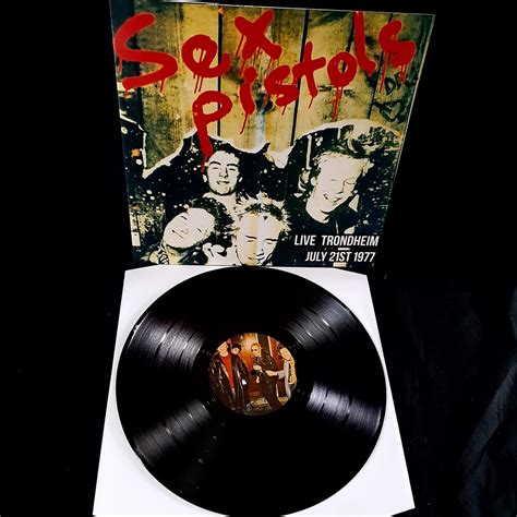 Sex Pistols Live In Trondheim July St Gatefold Poster Lp Rustblade