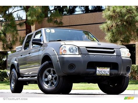 2003 Sand Dune Metallic Nissan Frontier XE V6 Crew Cab 66681580