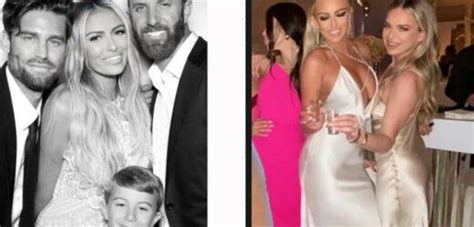 Dustin Johnson S Bride Paulina Gretzky Stuns In Very Busty Gown As