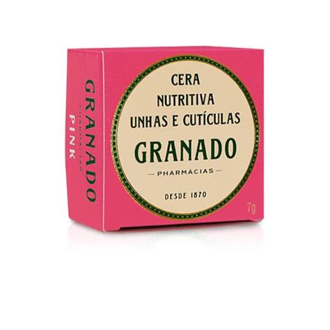 Cera Nutritiva Granado G Para Unhas E Cuticulas Pink Perpetua