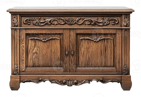 Decorative Wooden Storage Cabinet 53344399 Png