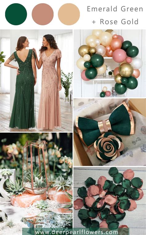 Top 10 Emerald Green Wedding Themes & Color Ideas 2025 | Deer Pearl Flowers