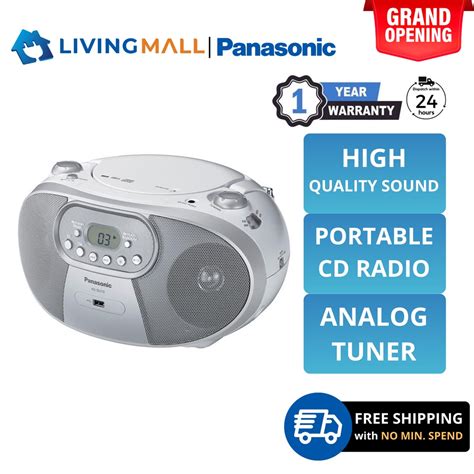 Free Delivery Panasonic Rx Du10 Radio Cd Player Boombox Fm Am 50w