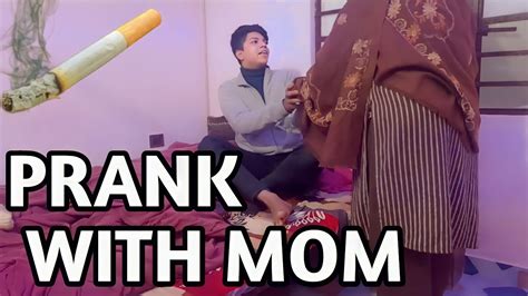 🚬cigarette 🚬🚬 Frank With Mom Cigarette Prank With Mummy 🤫🤫 Youtube