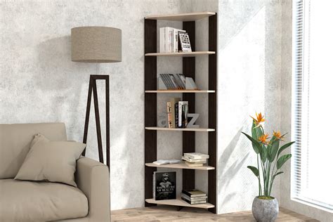 Угловые полки в комнату - 32 фото