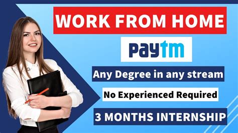 Paytm Recruitment 2023 Work From Home Jobs Paytm Work From Home