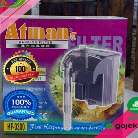 Promo Atman Hang On Filter HF0300 for Aquarium Diskon 23% di Seller ...