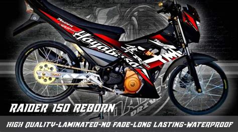 Raider Reborn Hayabusa Design Decal Sticker Lazada Ph