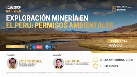 Exploración Minería en el Perú Permisos Ambientales YouTube