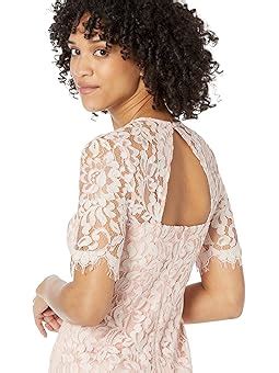 Nicole Miller Stretch Lace Dress With Open Back Detail FREE SHIPPING