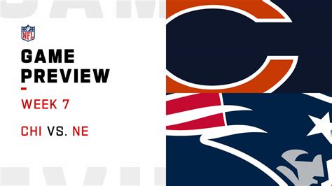 Chicago Bears vs. New England Patriots preview | Week 7