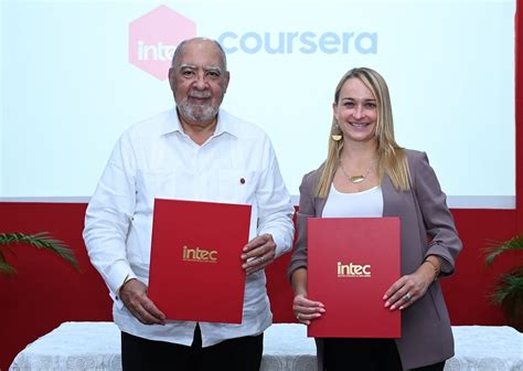 INTEC firma alianza con Coursera para ofrecer más de 3 000 cursos