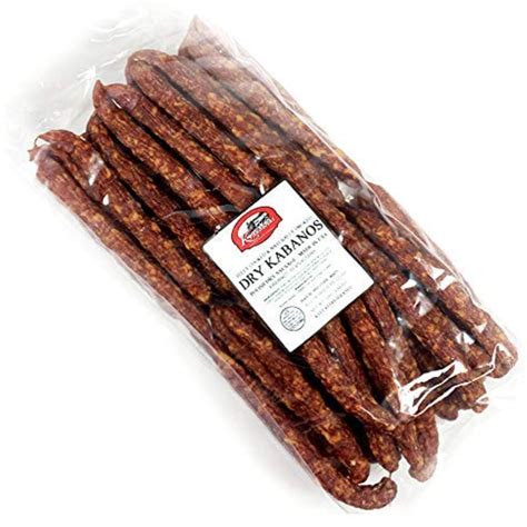 Польская Сухая Копченая Свиная Колбаса Кабанос, прибл. 450г | $16.99 ...
